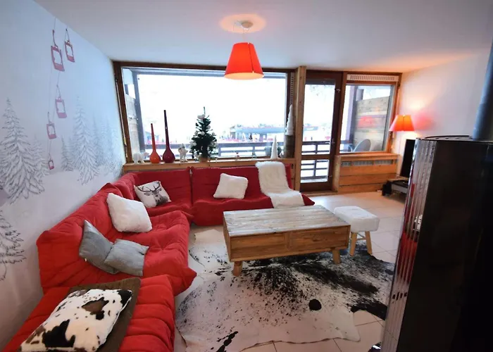 Le Nanda Devi - 3 Pieces 4/5 Couchages- Le Nanda Devi 123nd- Plagne Centre Wifi, Tres Bon Confort - Mae-0564 * La Plagne